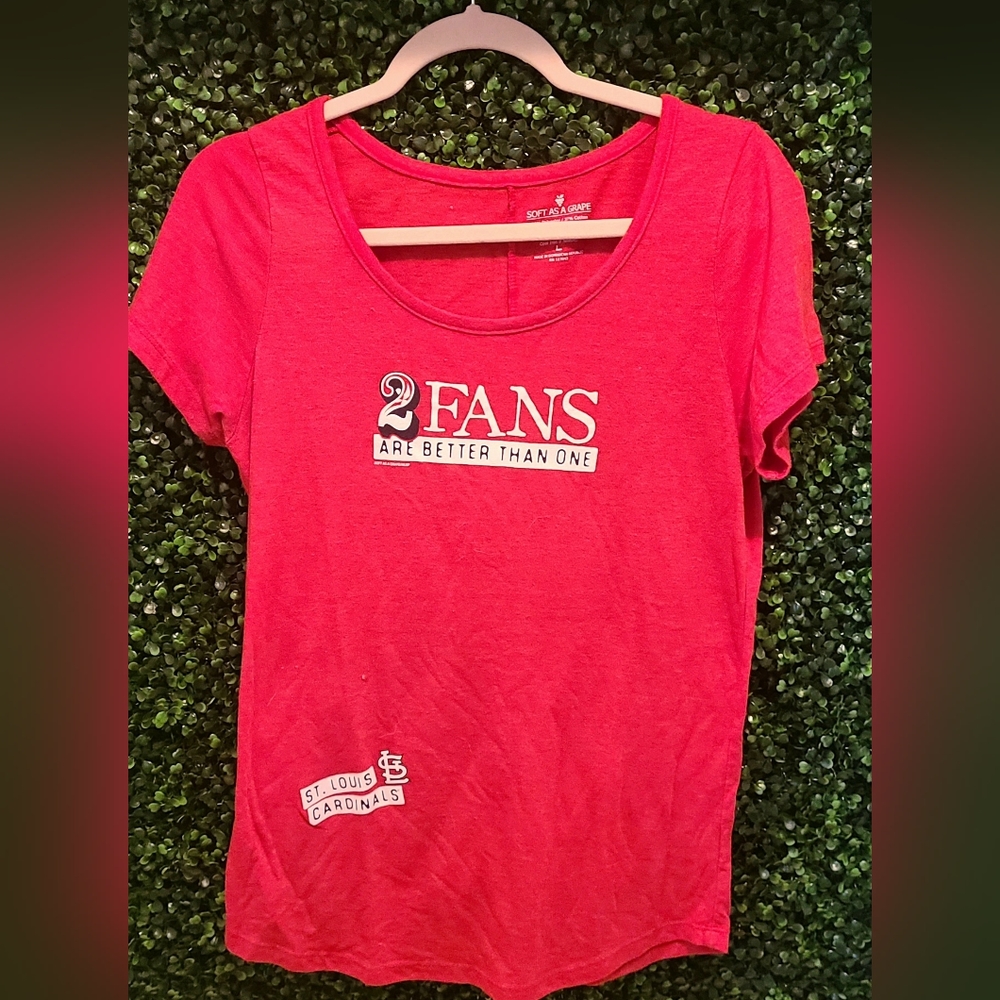 Cardinals Nationg STL Maternity Shirt
